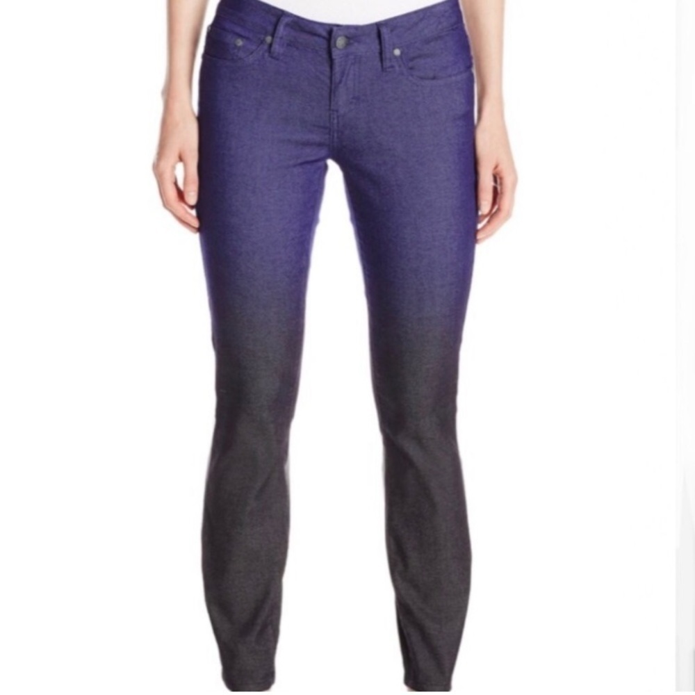 Prana Jett jeans 26 NEW Ombre‎ indigo pants stretch 2 fitted organic cotton